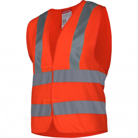 Hoiatusvest 4 triipu, oranž, "L", CE