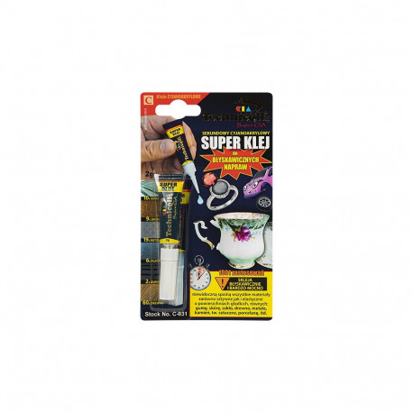 91-466# Klej sekundowy super klej 2g technicqll