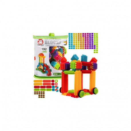 Kruzzel 20376 konstruktsiooniklotsid ježid 192 tk