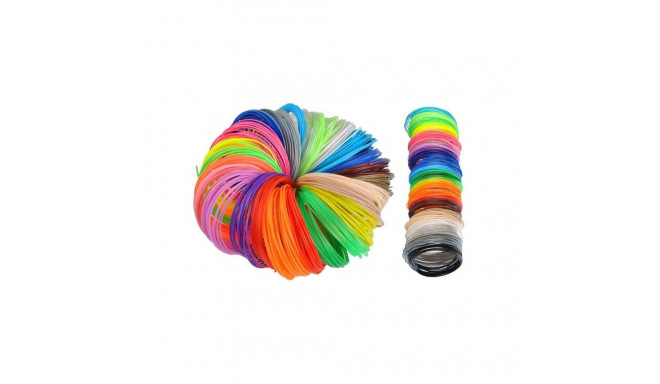 Filamenty PLA 3D - zestaw 30szt x 5m