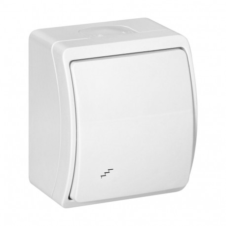 AQUATIC IP44 valge pinnapealne trepikontakt