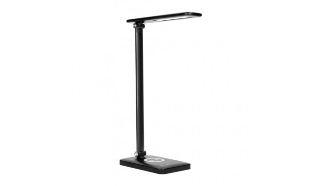 ISIYO LED 7W laualamp induktiivlaadijaga ja USB-ga, 390lm, 3000-4000-6000K, värvustemperatuuri muutm