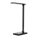 ISIYO LED 7W Lampka biurkowa z ładowarką indukcyjną i USB, 390lm, 3000-4000-6000K, zmiana temperatur ISIYO LED 7W Lampka biurkowa z ładowarką indukcyjną i USB, 390lm, 3000-4000-6000K, zmiana temperatur
