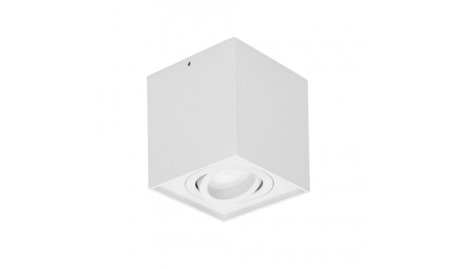 CAROLIN DLS GU10 downlight max 35W, IP20, kwadrat, biały