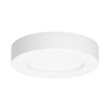 CITY LED 12W, oprawa downlight, natynkowa, okrągła, 800lm, 3000K, biała, wbudowany zasilacz LED