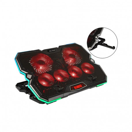 66-366# jahutusalus sülearvutile 6 ventilaatoriga vortex rgb