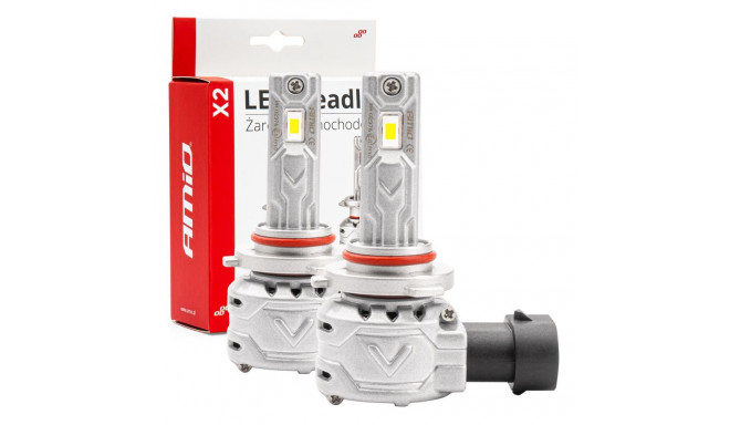 LED-autolambid X2 seeria HB4 9006 6500K Canbus Amio-02976