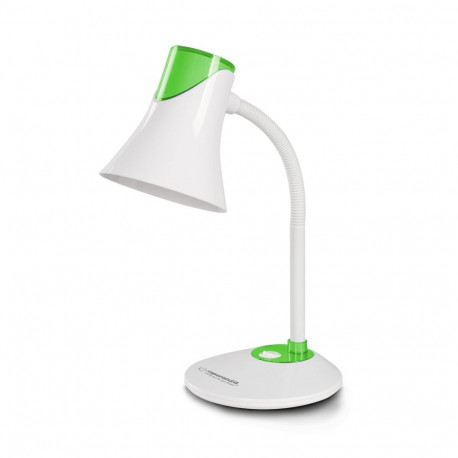 ELD111G Esperanza lampka biurkowa e27 polaris zielona