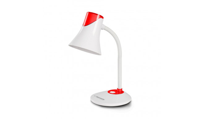 ELD111R Esperanza lampka biurkowa e27 polaris czerwona
