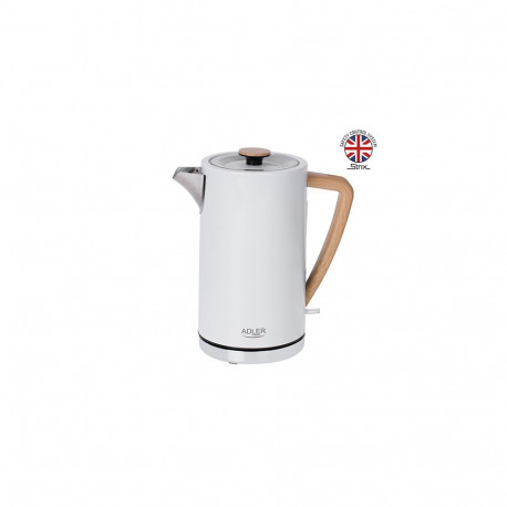 AD 1347 valge metallist veekeetja 1,7 l strix
