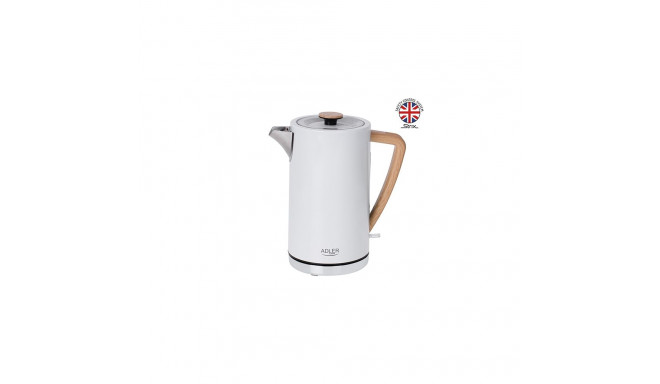 AD 1347 valge metallist veekeetja 1,7 l strix