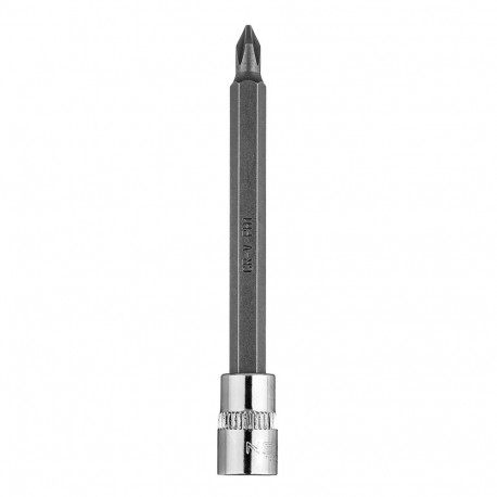 Końcówka wkrętakowa PH1 na nasadce 1/4", długa, 87 mm (3 tk.)