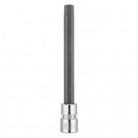 kuusnurkne H6 otsik 1/4" padrunil, pikk, 87 mm (3 tk.)