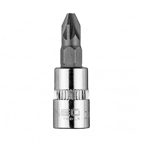 PZ2 otsik 1/4" padrunil, lühike, 37 mm (5 tk.)