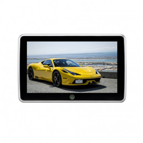 Auto peatugede LED-monitor 12-tolline HDMI USB SD FM WiFi 12V