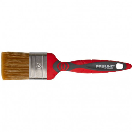 Pędzel płaski premium 65mm,rączka 2k-tpr,ss,olej,proline