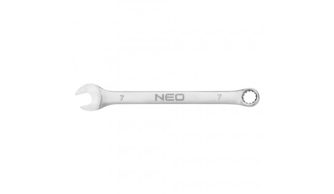 Klucz płasko-oczkowy 7 x 110 mm (5 tk.)