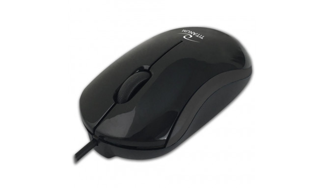 TM125K Titanum juhtmega hiir 3D optiline USB-C kuldne