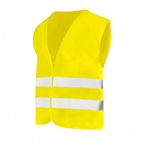 Hoiatusvest, kollane, suurus L