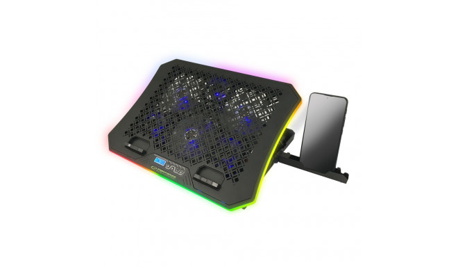 EGC109 Esperanza sülearvuti jahutusalus mänguritele LED RGB