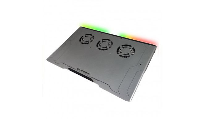 EGC108 Esperanza jahutav gaming sülearvuti alus led rgb boreas