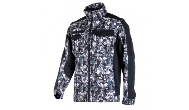 Bluza z odpinanymi rękawami szaro-czarna, "s", ce, lahti