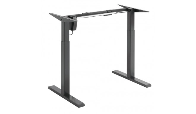 Elektriliselt reguleeritav kirjutuslaud Ergo Office, hall, max kõrgus 123 cm, 80 kg - ilma lauaplaad