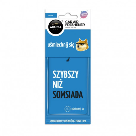 Aroma Car õhuvärskendaja lets smile uue auto lõhn