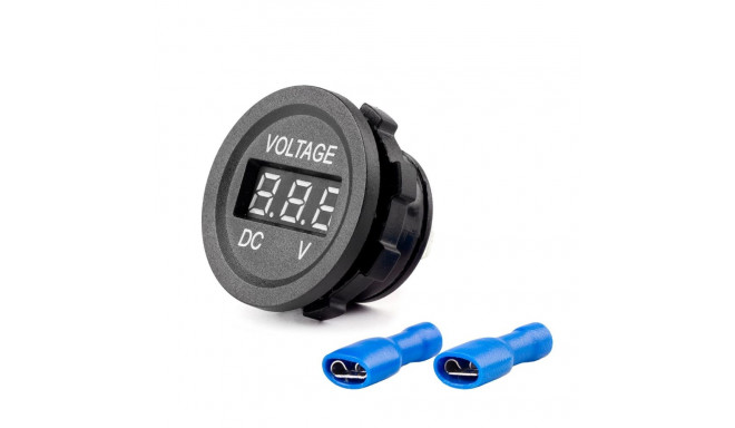 dodatkowy digitaalne voltmeeter sisseehitatav 12v 24v mod-02 amio-02852