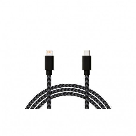 66-143# usb-c -iphone 1m punutud kaabel