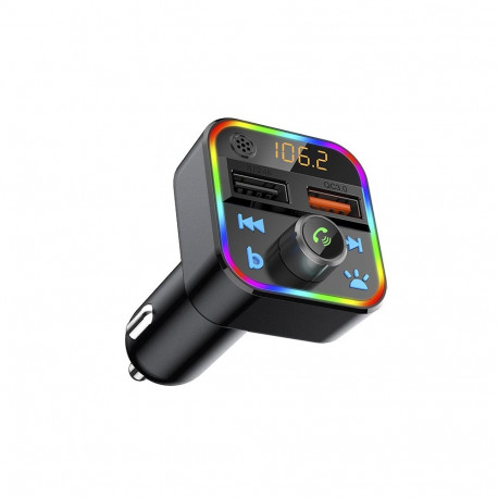 BLOW FM-saatja 74-164# Bluetooth 5+QC3.0 RGB