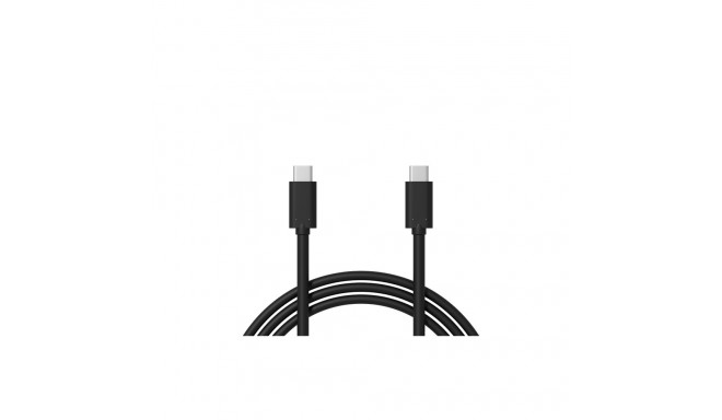 66-118# Przyłącze usb-c - usb-c 3.1 1,0m czarne