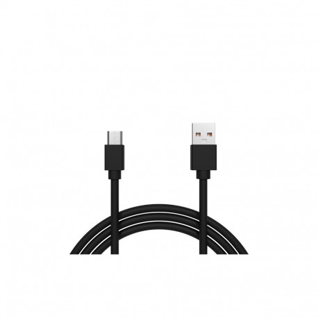 66-115# Przyłącze usb a - micro b 1,0m czarne hq bl