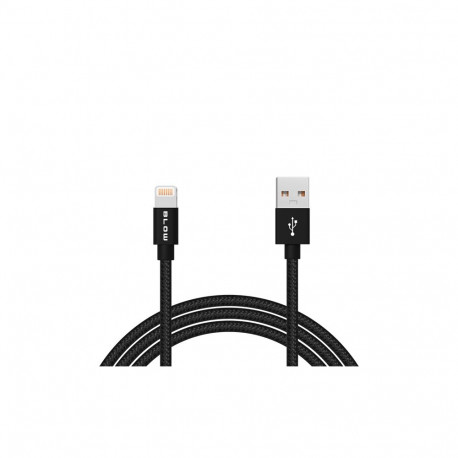 66-108# usb a - iphone 1,0m punutud bl