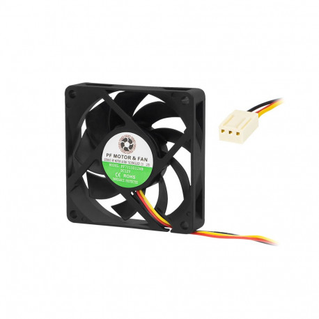 85-701# ventilaator 70x15mm 12v kuul laagriga 3-juhtmeline