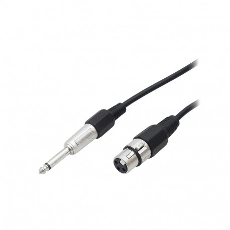 4360# 6,3 mm pistik - XLR mikrofoni ühenduskaabel 1,5 m