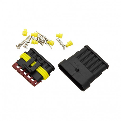 40-806# hermetiline ühenduskarp oh-6 (pesa ja pistik) komplekt (5 tk.)