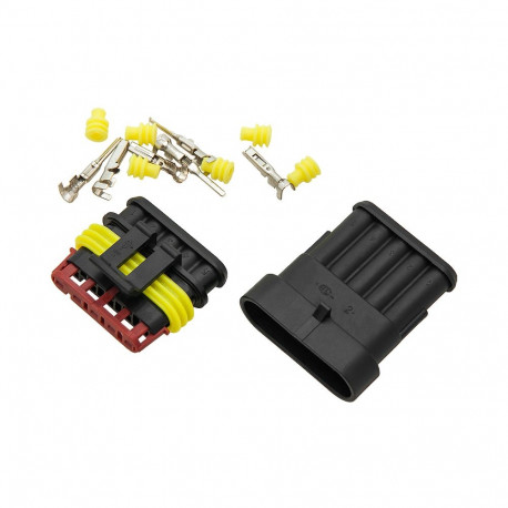 40-805# hermetiline ühenduskarp oh-5 (pesa ja pistik) komplekt (5 tk.)