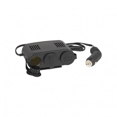 96-866# auto sigaretisüütaja jagaja 1x pistik/3x pesa + kaabel cs-31