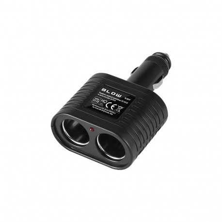 96-864# auto sigaretisüütaja jagaja 1x pistik/2x pesa cs-23