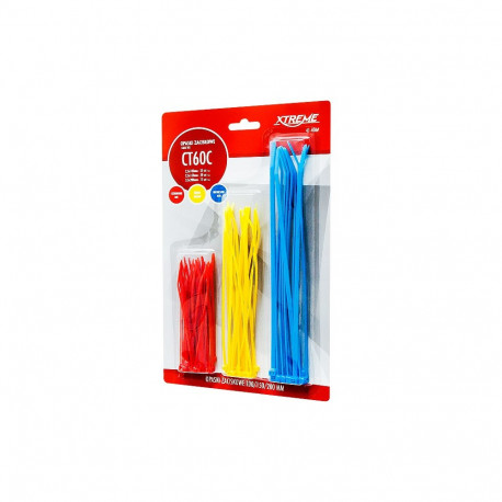 41-406# värviline komplekt kaablisidemed 2,5/3,5 ct60c