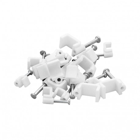 42-001# valge lame kaablikinnitus 4/4mm