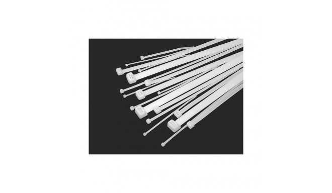 41-078# 6,8x200mm valge kaablikinnitus