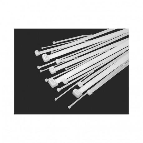 Kinnitusklamber 6,5x450mm valge