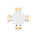 4882# Konektor do taśm led typu "+" 8mm 2pin (10 tk.)