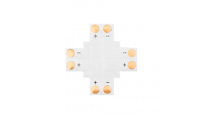 4882# LED-riba ühendusklemm "+" tüüp 8mm 2pin (10 tk.)