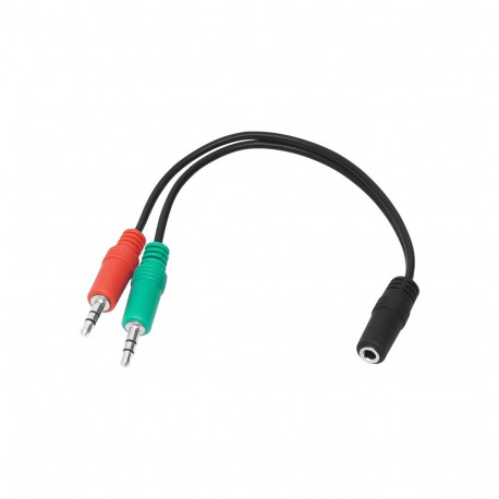 3420# 3,5 mm 4-pooluseline jack-pistikupesa - 2x 3,5 mm stereo pistik (10 tk.)