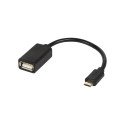 75-837# Adapter usb gniazdo usb a-wtyk micro usb otg kabel blister