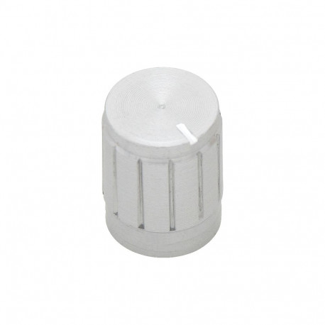 3182# poti nupp hõbedane läbimõõt 13mm (5 tk.)