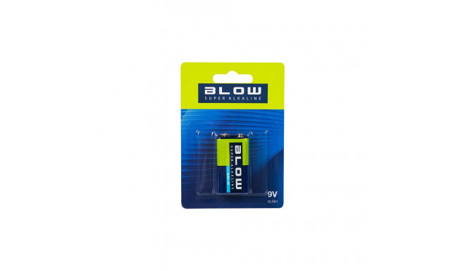 82-519# Bateria blow super alkaline 9v 6lr61 blister